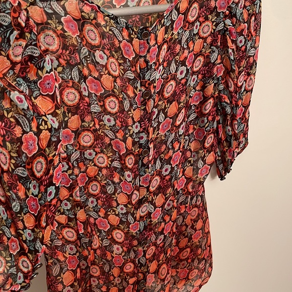 100% Silk Walter Ombré fall floral 😍🍁🌻 - Picture 8 of 11